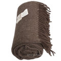 612020 100% Yak Luxury Double Side Natural Color Weave Blanket